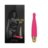 Intimately GG The GG Bullet With Sleeve Vibrator Pink 5.75 Inch Rechargeable > Vibrators > Mini Vibrators - Tophatter Daily Deals