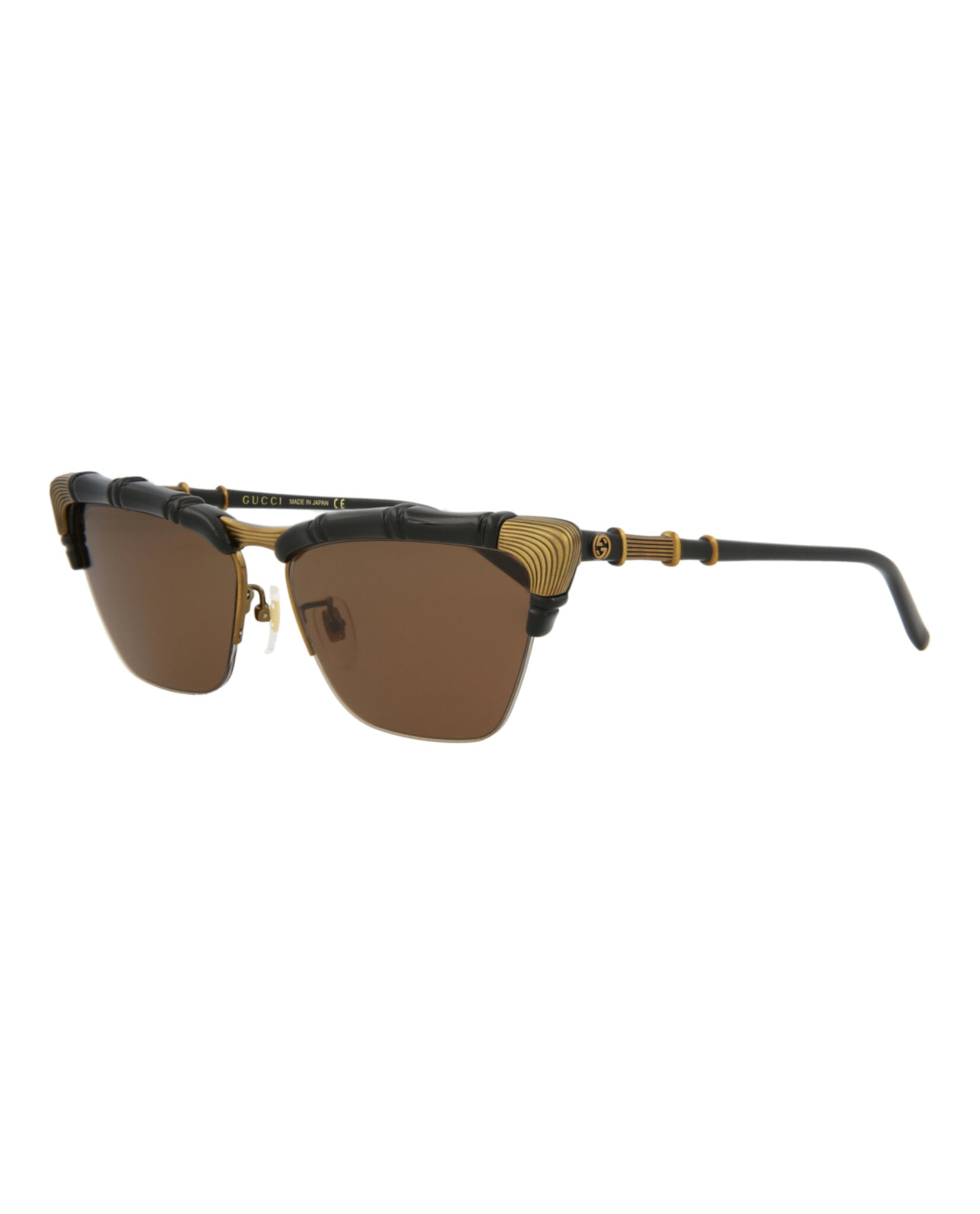 Gucci Cat Eye-Frame Injection Sunglasses - GG0660S-30008580-001 Sunglasses - Tophatter Daily Deals