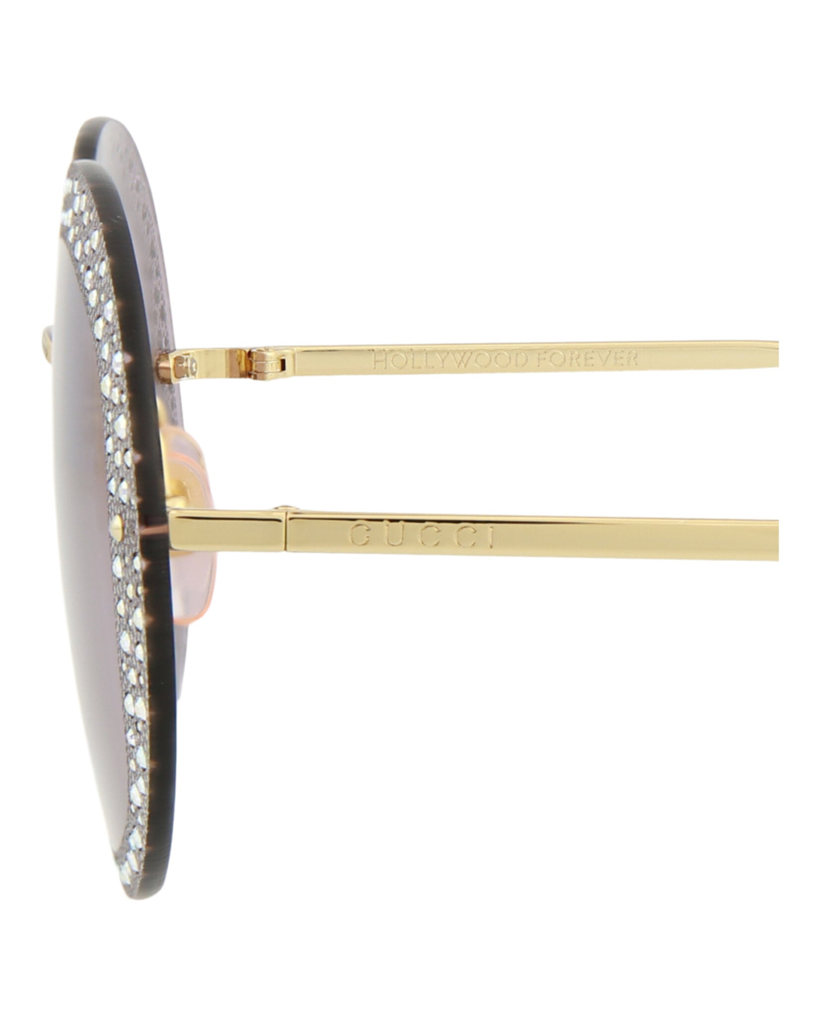 Gucci Round-Frame Metal Sunglasses - GG0899S-30010510-001 Sunglasses - Tophatter Daily Deals