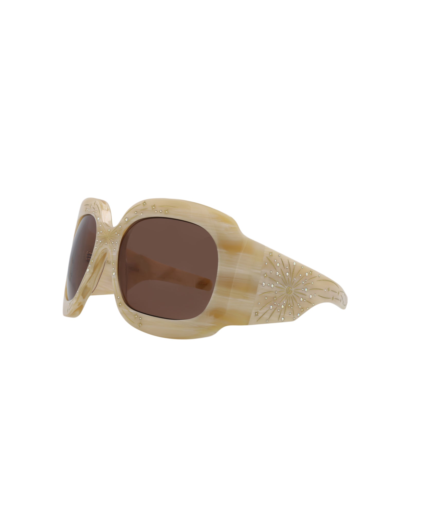 Gucci Shield-Frame Acetate Sunglasses - GG1093S-30012829-003 Sunglasses - Tophatter Daily Deals