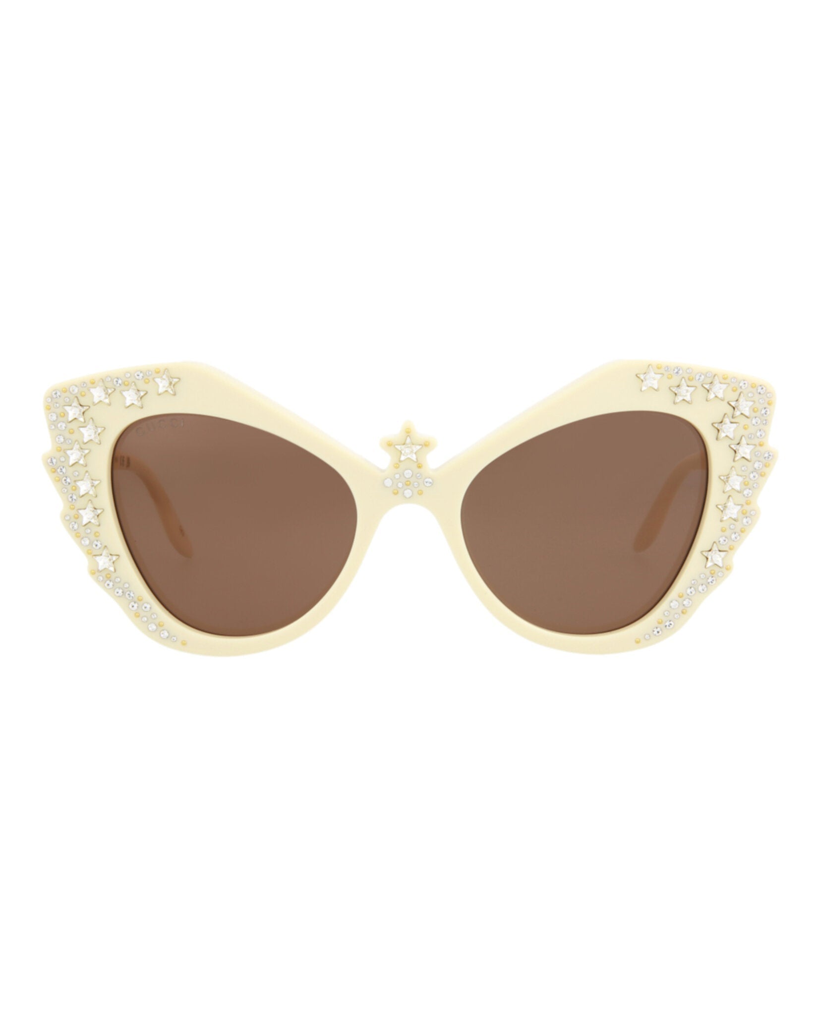 Gucci Cat Eye-Frame Acetate Sunglasses - GG1095S-30012868-002 Cream Sunglasses - Tophatter Daily Deals