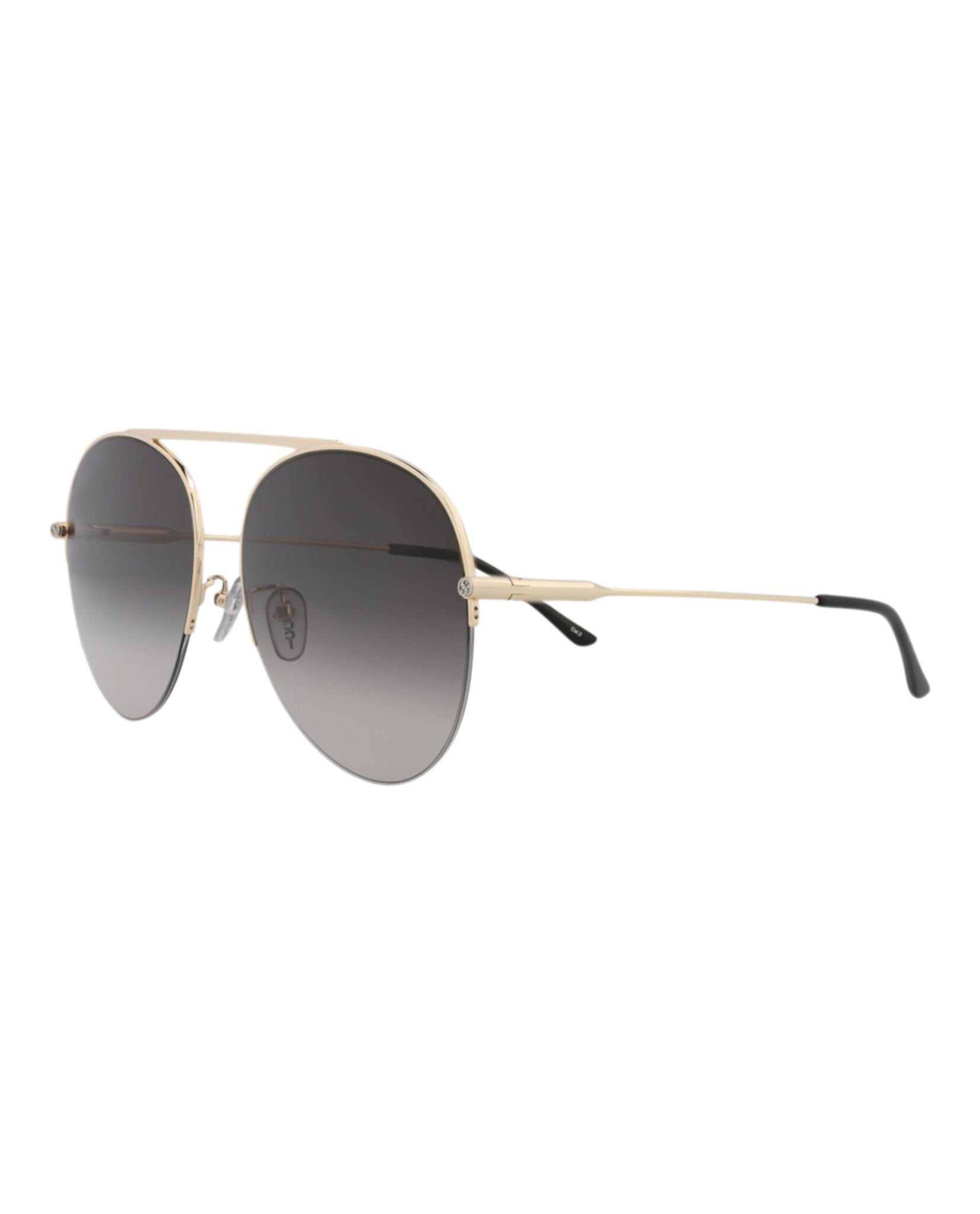 Gucci Aviator-Frame Metal Sunglasses - GG1413S-30014423-001 Sunglasses - Tophatter Daily Deals