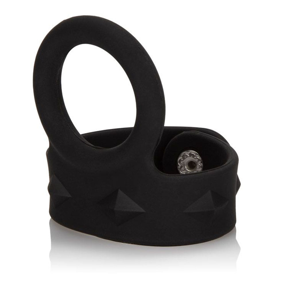 Medium Weighted Penis Ring and Ball Stretcher – Silicone Constriction Device > Sex Toys For Men > Ball Stretchers - Tophatter Daily Deals