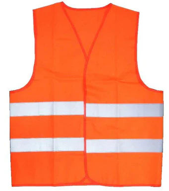 ORANGE REFLECTION SAFETY VESTS - Tophatter Daily Deals