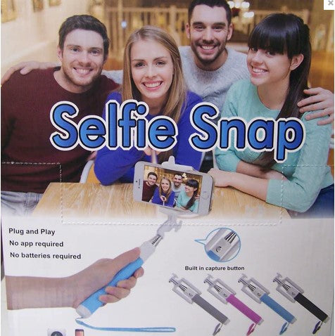 EXPANDABLE SELFIE CELLULAR PHONE STICK - Tophatter Daily Deals