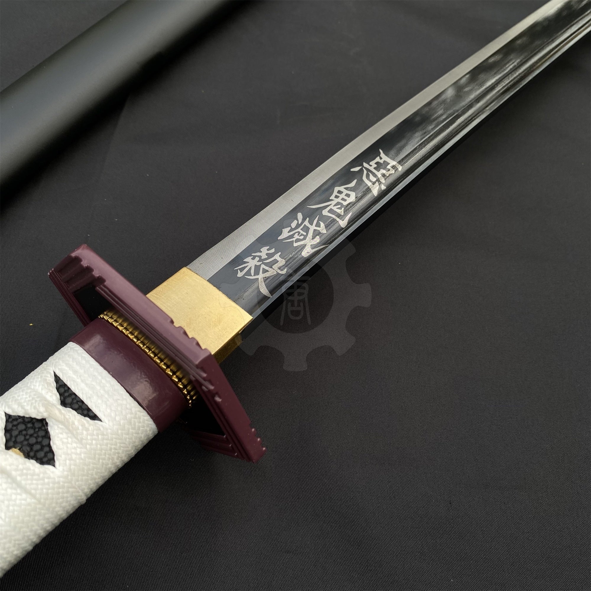 Giyu Nichrin Sword Katana 1045 Carbon Steel Version - Tophatter Daily Deals