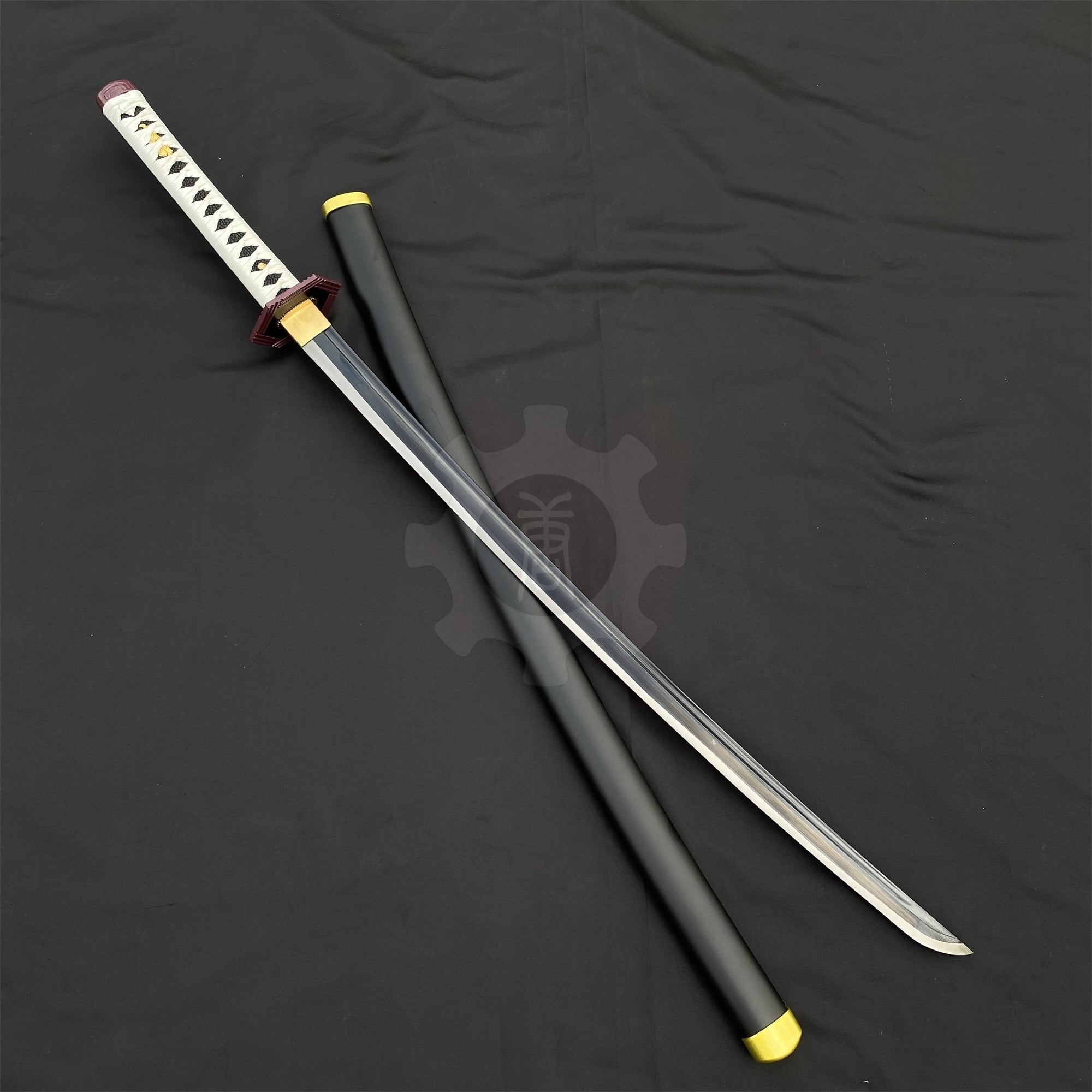 Giyu Nichrin Sword Katana 1045 Carbon Steel Version - Tophatter Daily Deals