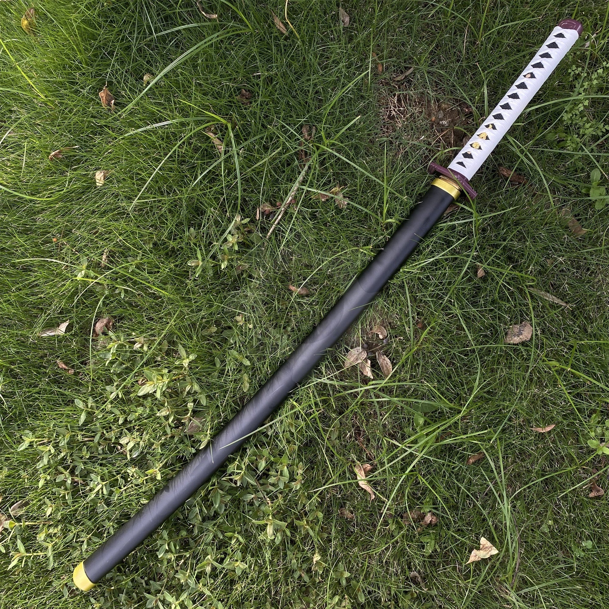 Giyu Nichrin Sword Katana 1045 Carbon Steel Version - Tophatter Daily Deals