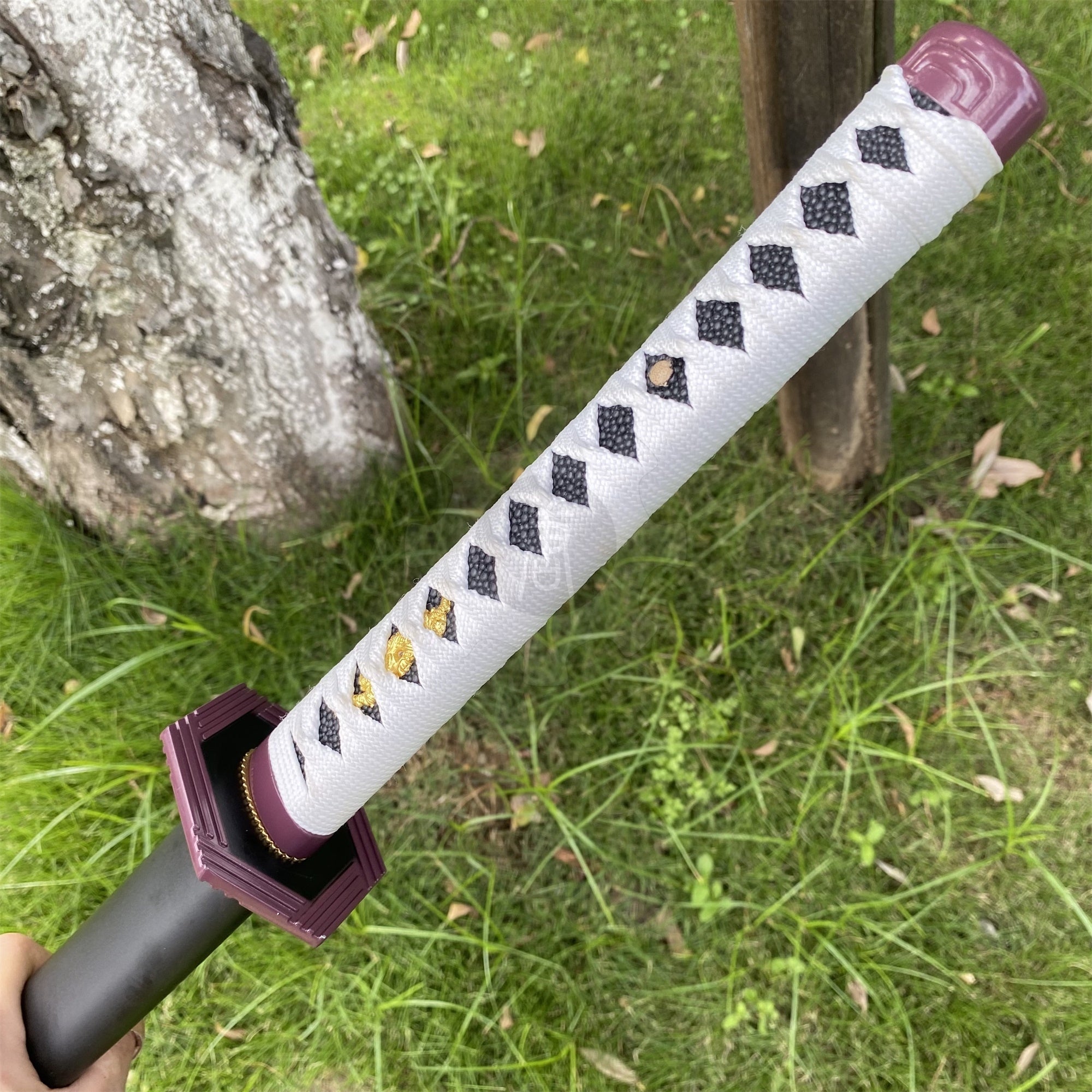 Giyu Nichrin Sword Katana 1045 Carbon Steel Version - Tophatter Daily Deals