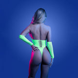 Glow Pressure Point Teddy (Neon Green) – Glow in the Dark Lingerie > Clothes > Bodies and Playsuits - Tophatter Daily Deals