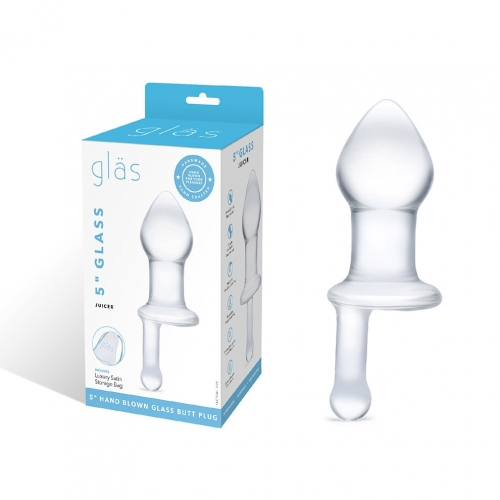 Glas 5 Inch Juicer – Handmade Fracture-Resistant Hypoallergenic Glass Dildo > Glass > Toys - Tophatter Daily Deals