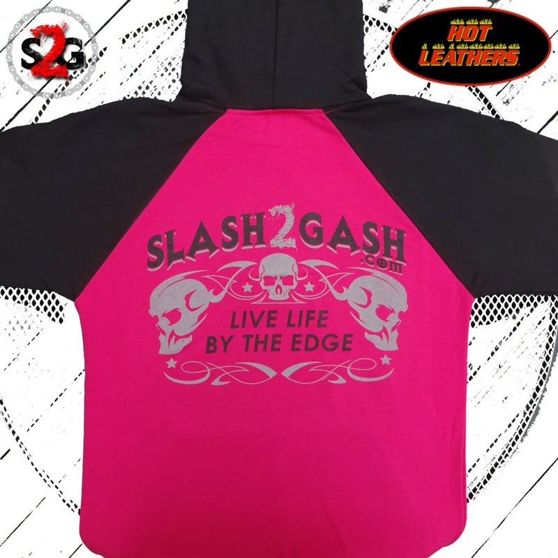 Hot Leathers Sugar Skull Raglan Sweat Shirt Ladies Pull Over Hoodie S2G Hoodies & Sweatshirts - Tophatter Daily Deals