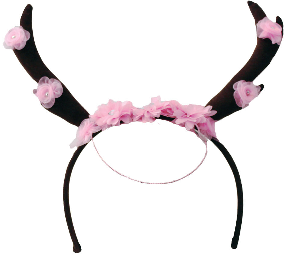 Floral Studded Antler Tiara Halloween Hats & Headpieces - Tophatter Daily Deals
