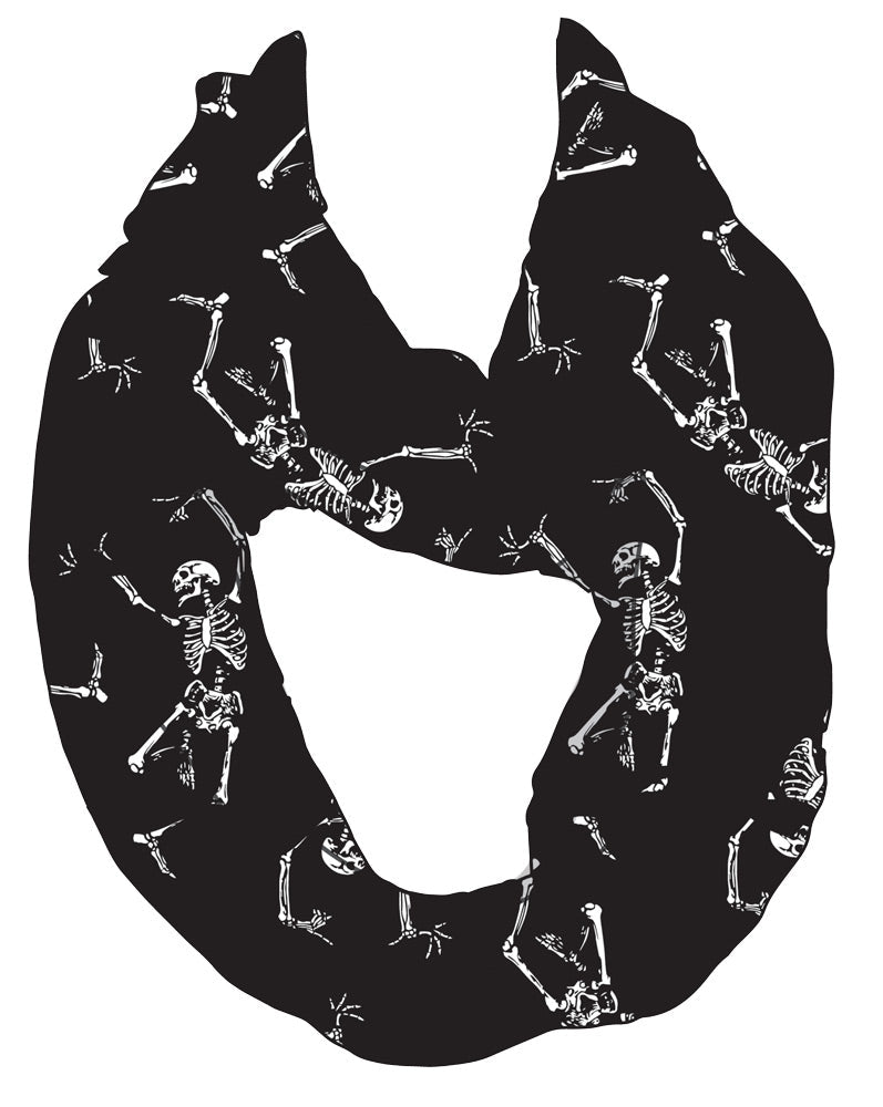Scarf Dancing Skeleton Infinity Halloween Skeleton Decorations - Tophatter Daily Deals