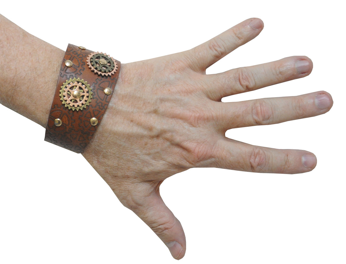 Steampunk Wrist Cuff Costume Accessories - Tophatter Daily Deals
