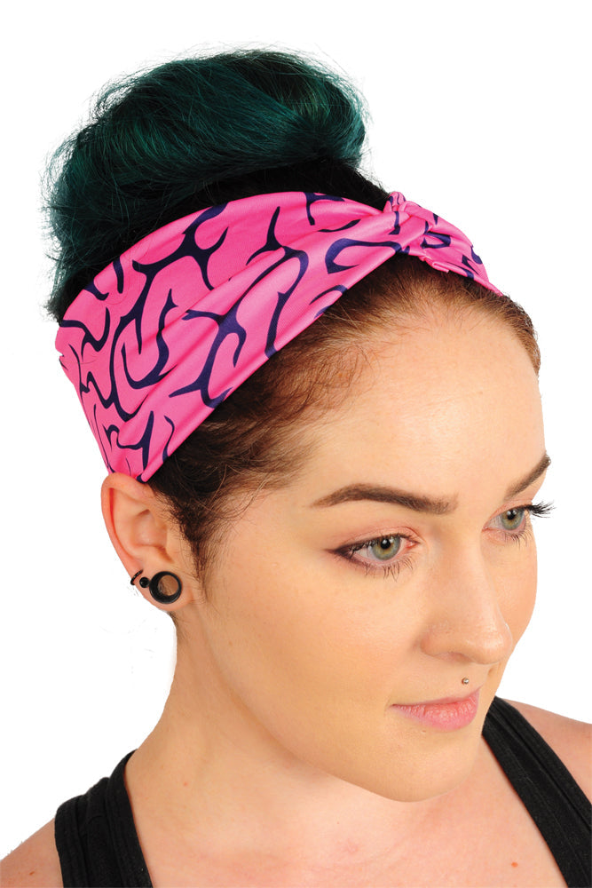 Brains Turban Headband Halloween Hats & Headpieces - Tophatter Daily Deals