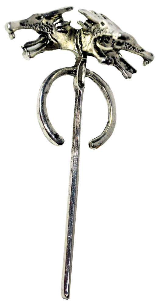 3-Headed Dragon Emblem Pin Costume Accessories - Tophatter Daily Deals