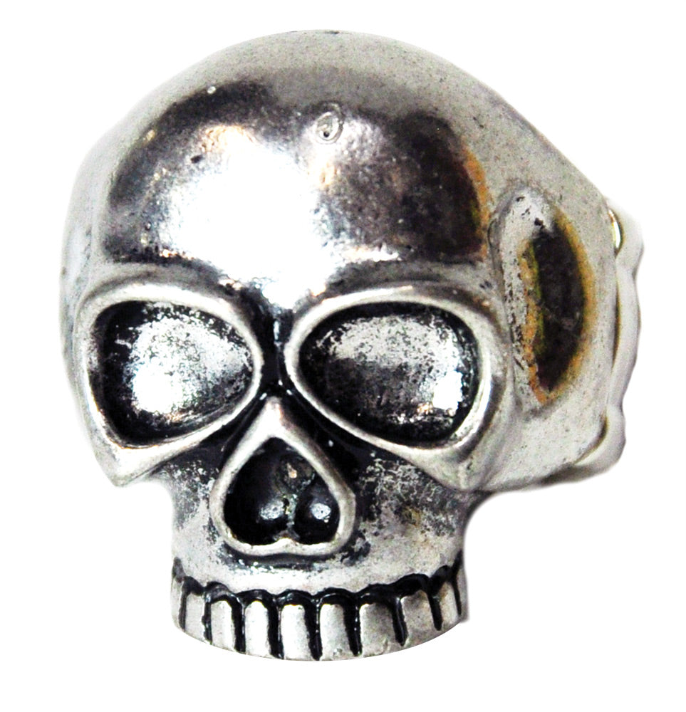 Metal Stretch Skull Ring Halloween Skeleton Decorations - Tophatter Daily Deals