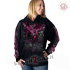 Hot Leathers Womens Unchained Heart Hooded Sweatshirt LIMITED Hoodies & Sweatshirts - Tophatter Daily Deals