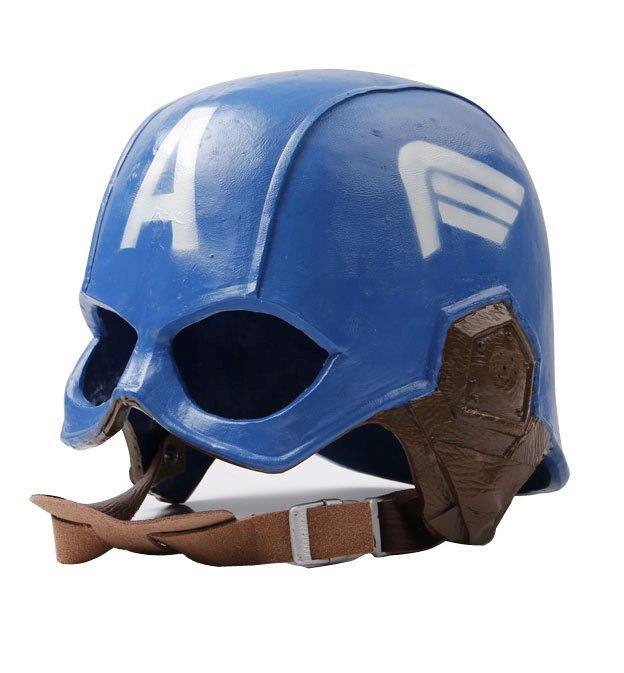Captain America Superhero Movie Helmet Mask - Tophatter's Guns'N'Weapons Store Collectible Weapons - Tophatter Daily Deals