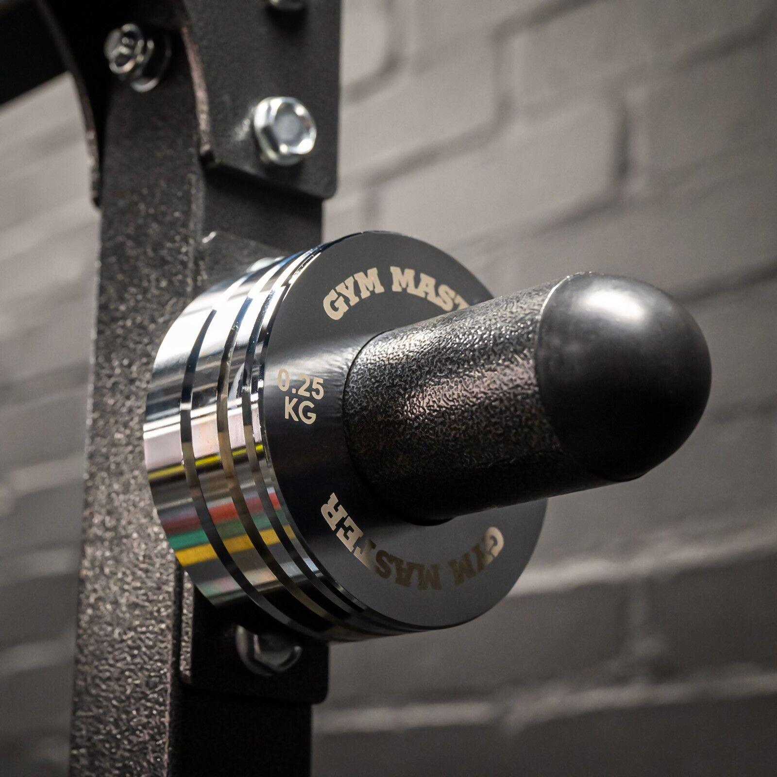 Weight Plates Holder - GM1 Fractional Olympic Weight Change Plate Storage Pole Peg 2-inch 50mm Power Rack Dumbbeells rack - Tophatter Daily Deals