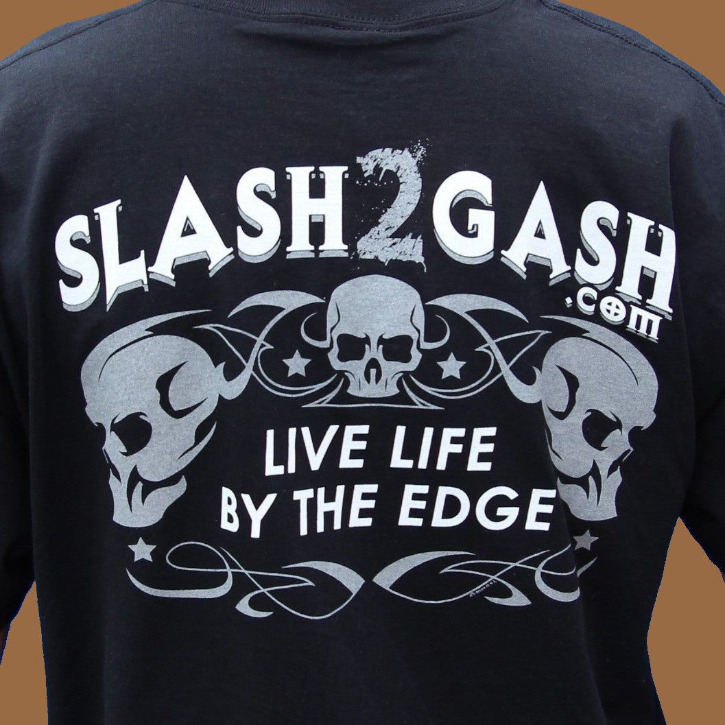 Hot Leathers Storm Clouds Eagle Motorcycle T-Shirt Custom Slash2Gash Mens Short Sleeve - Tophatter Daily Deals