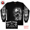 Hot Leathers Assassin Double Sided Long Sleeve TShirt Skull Custom S2G Mens Long Sleeve - Tophatter Daily Deals