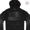 Hot Leathers American Flag Bullets Hooded Sweatshirt Hoodies & Sweatshirts - Tophatter Daily Deals
