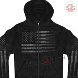 Hot Leathers American Flag Bullets Hooded Sweatshirt Hoodies & Sweatshirts - Tophatter Daily Deals