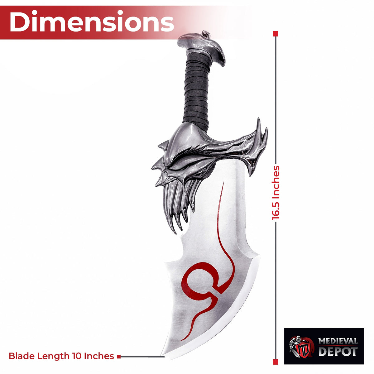 God Of War Twin Blade Short Dagger daggers - Tophatter Daily Deals