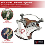 God Of War Twin Blade Short Dagger daggers - Tophatter Daily Deals