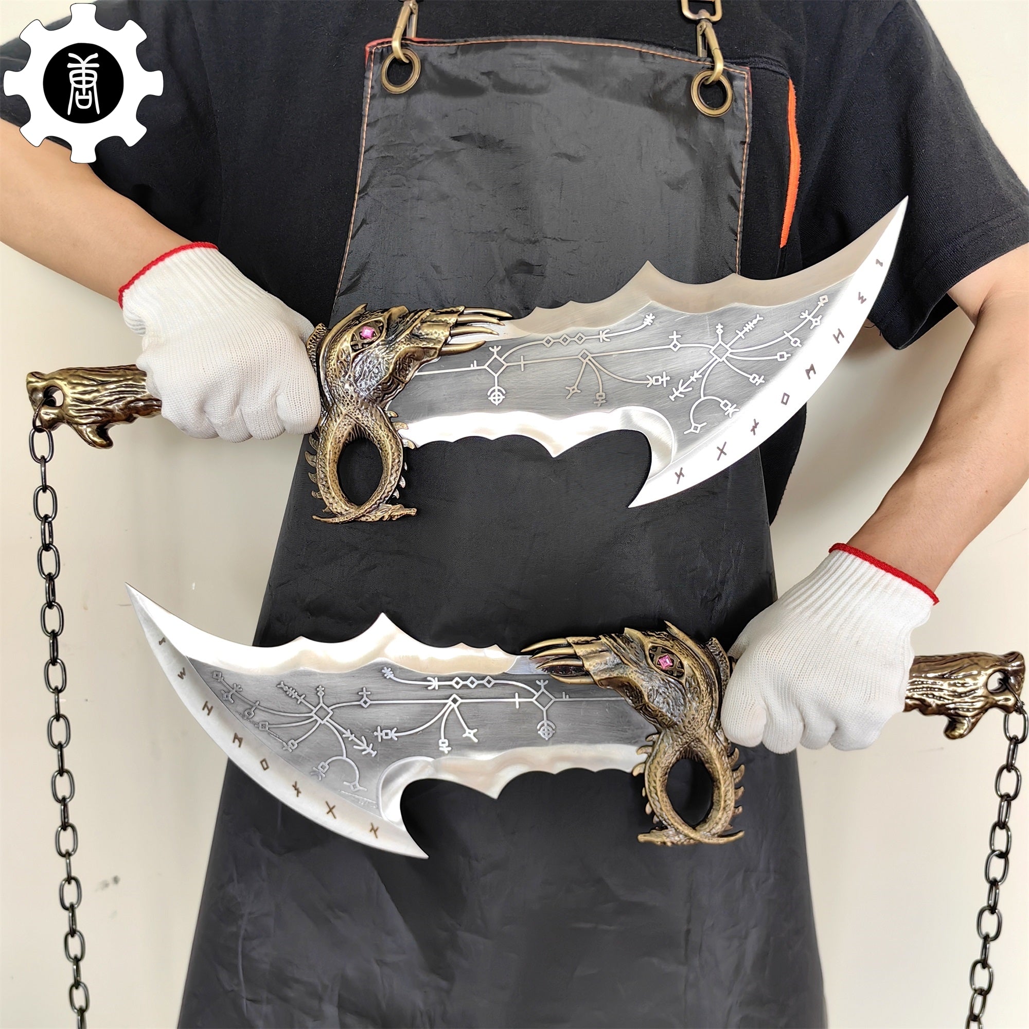 Blades of Chaos Life-size Metal Replica - Tophatter Daily Deals