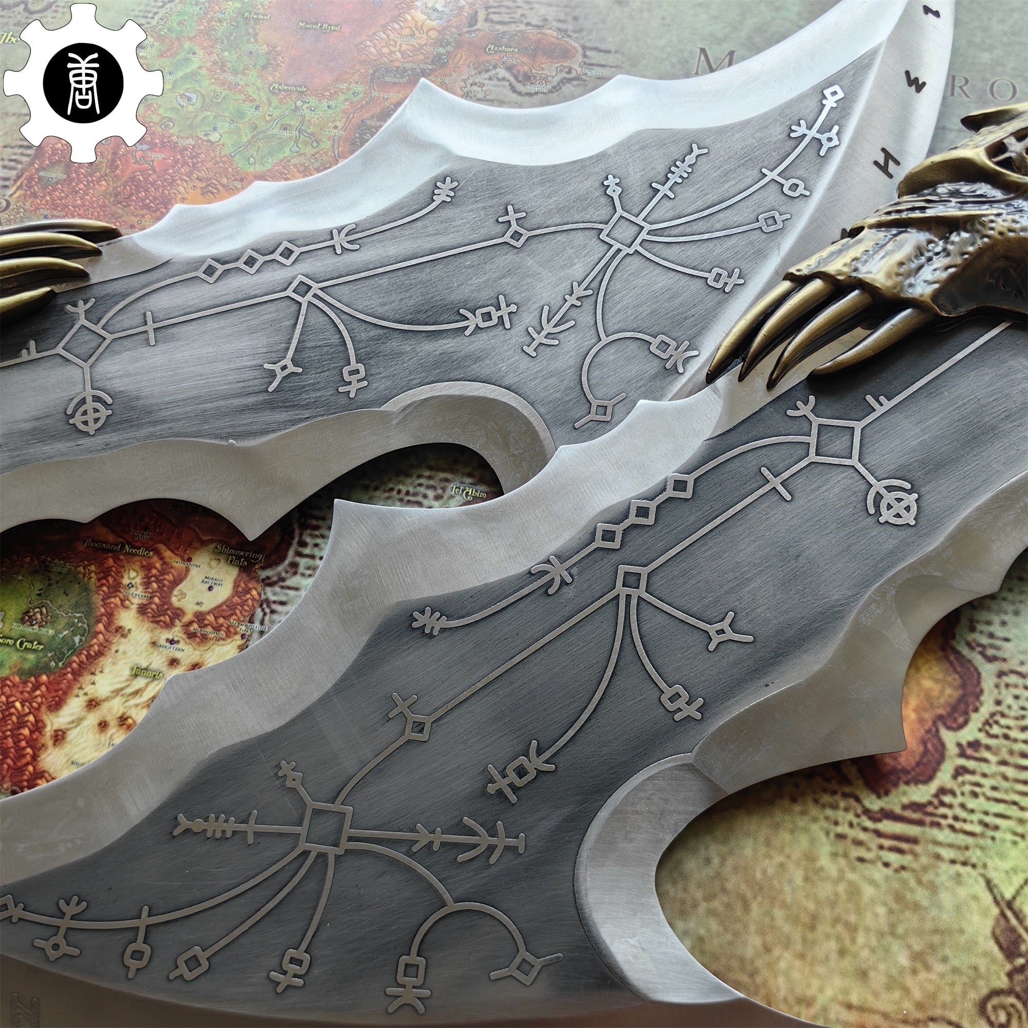 Blades of Chaos Life-size Metal Replica - Tophatter Daily Deals