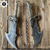 Blades of Chaos Life-size Metal Replica - Tophatter Daily Deals