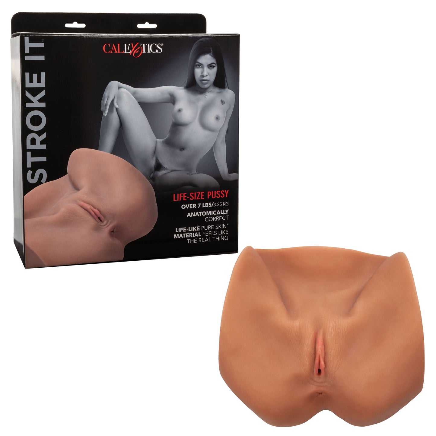 Stroke It Life Size Pussy – Realistic Life-Size Male Masturbator Toy > Sex Toys For Men > Assbators - Tophatter Daily Deals