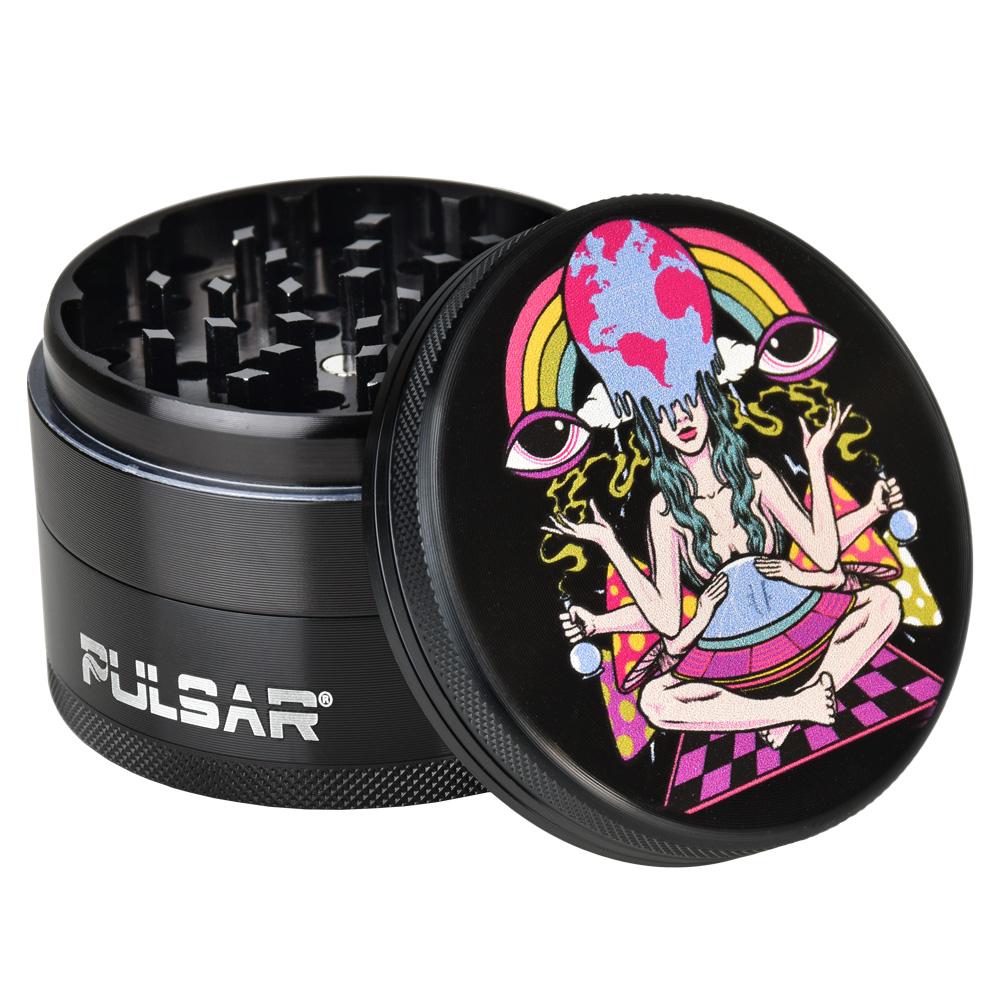 Tophatter's Inc. Artist Series Grinder | Meditation Grinders - Tophatter Daily Deals