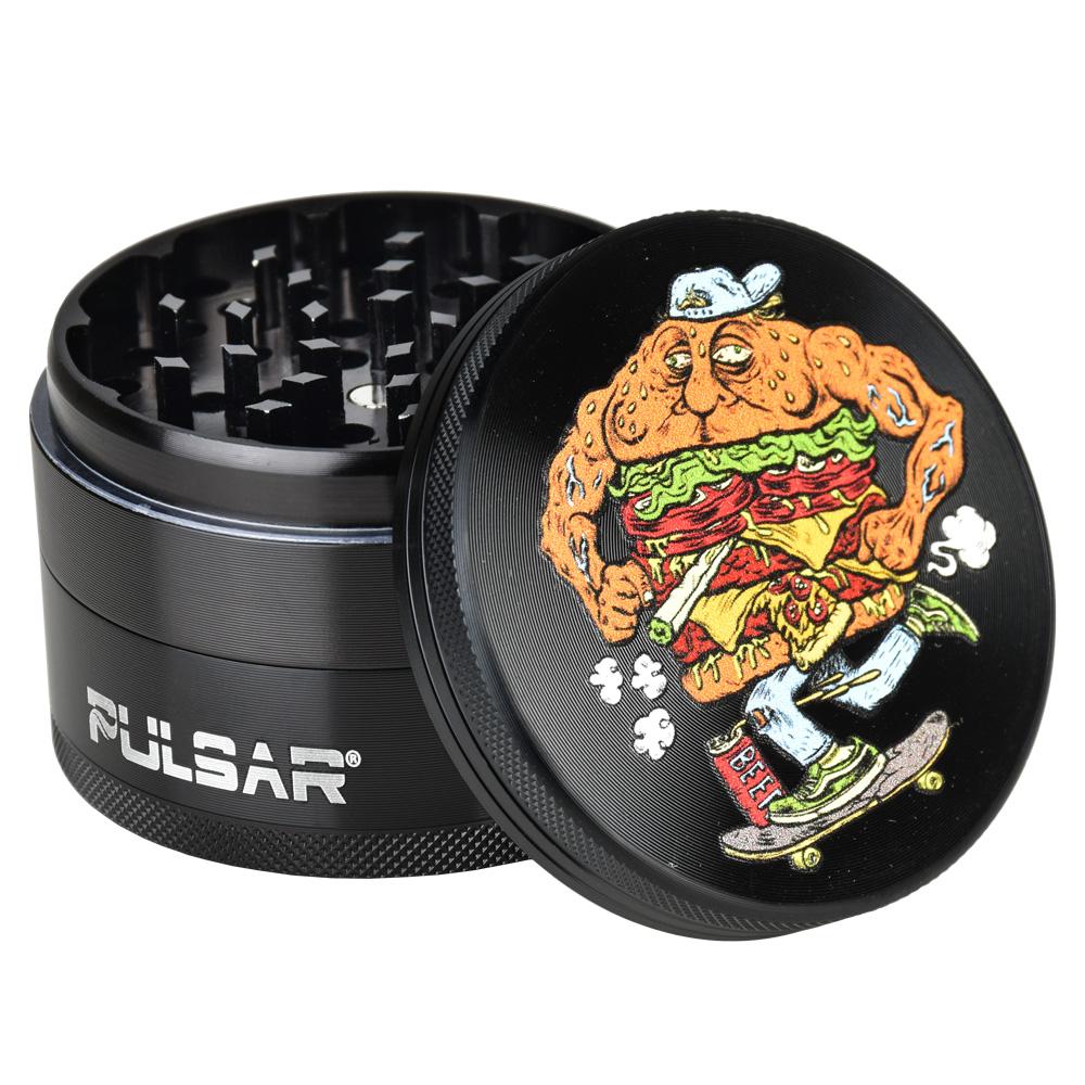 Tophatter's Inc. Metal Herb Grinder | Skateburger Grinders - Tophatter Daily Deals