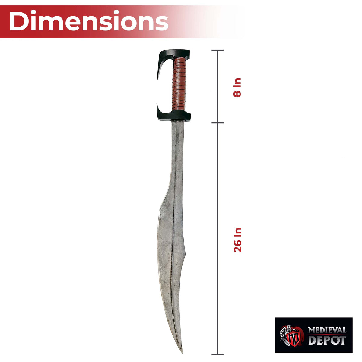 Greek Spartan Warrior Sword swords - Tophatter Daily Deals