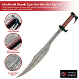 Greek Spartan Warrior Sword swords - Tophatter Daily Deals