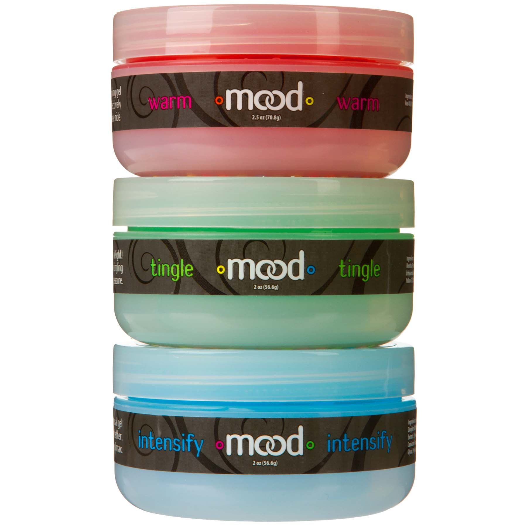 Doc Johnson Mood Arousal Gels 3-Pack – Warm, Tingle, Intensify Arousal Gels > Essentials > Massage Gift Set - Tophatter Daily Deals