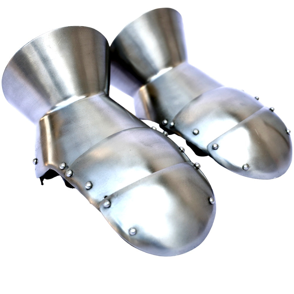 Medieval Reenactment Milanese Gauntlets Steel Mitten - Tophatter's Guns'N'Weapons Store Collectible Weapons - Tophatter Daily Deals