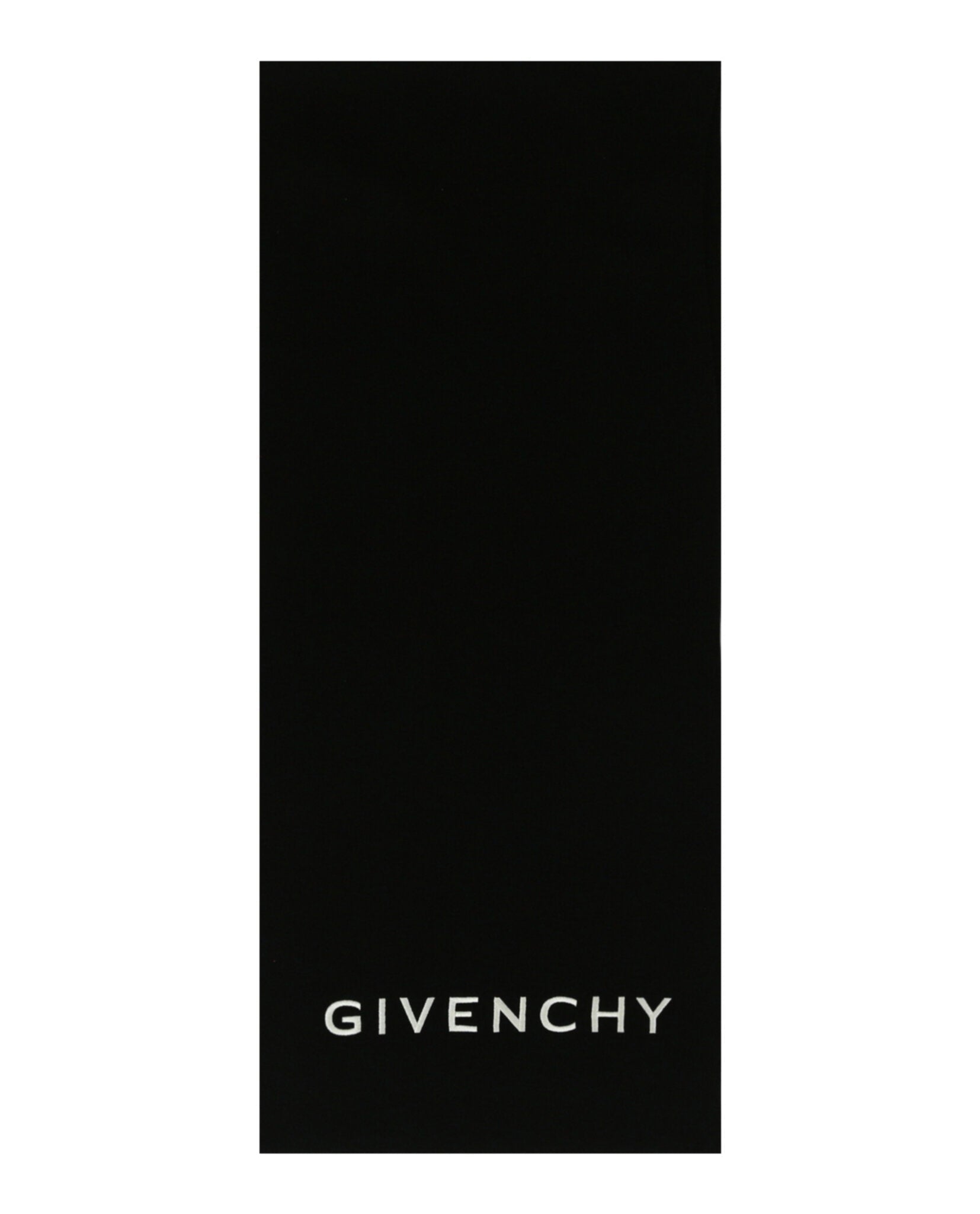 Givenchy Embroidered Logo Scarf Black White-GV4018-U7331-1-00008-NS Accessories - Tophatter Daily Deals