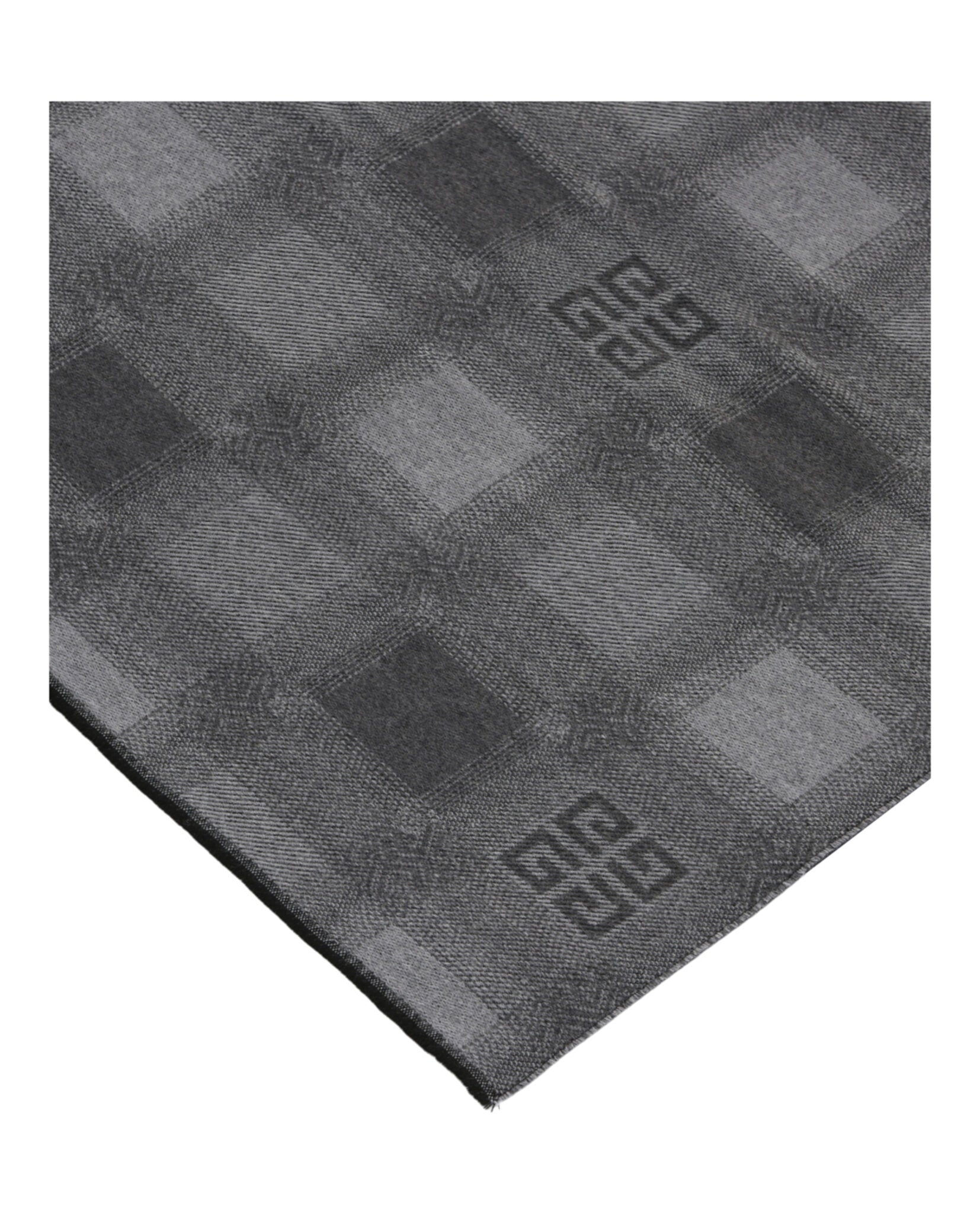 Givenchy Plaid 4G Logo Scarf Accessories - Tophatter Daily Deals