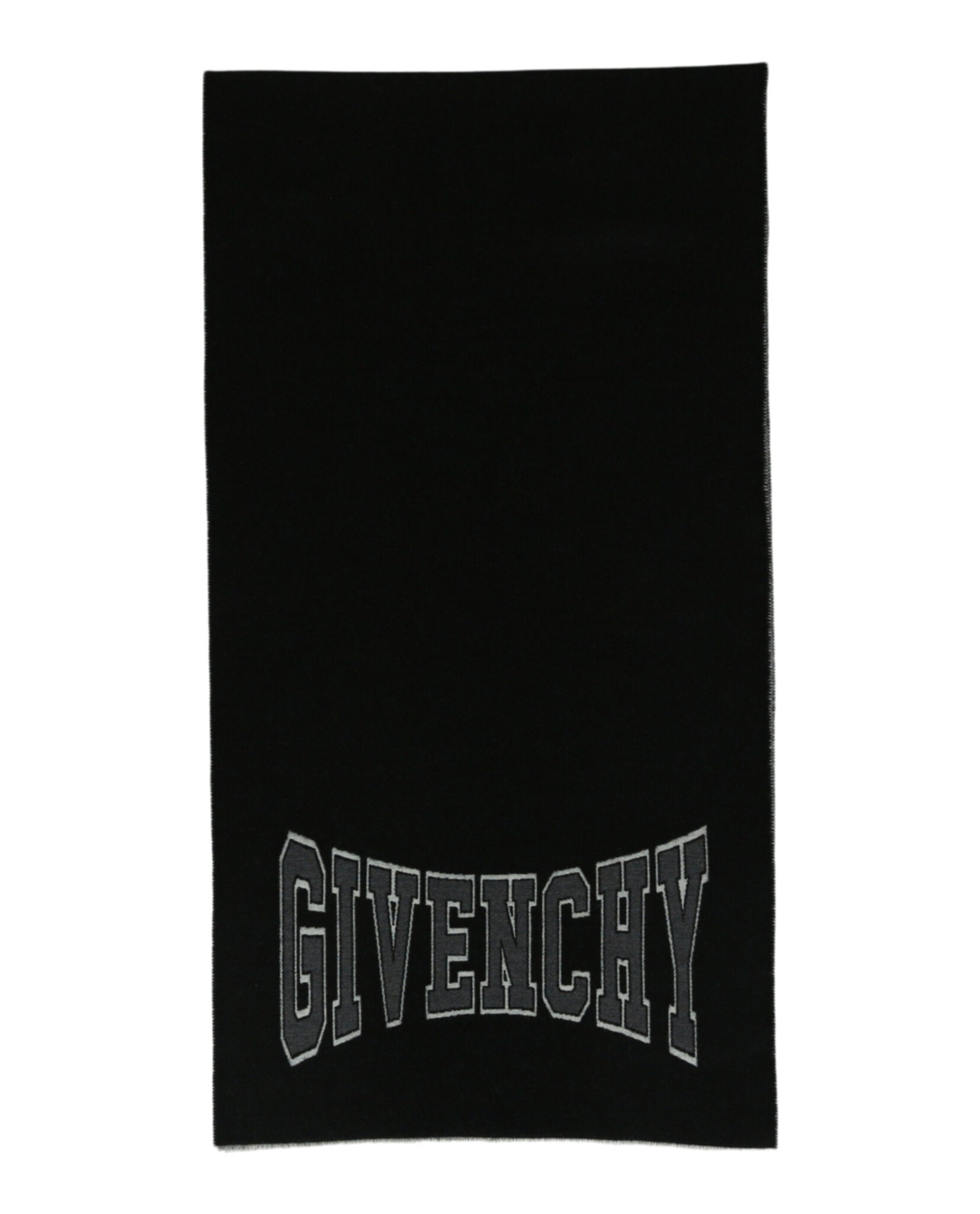 Givenchy Logo Stars Scarf Black Grey-GV4518-J5295-2-00037-NS Accessories - Tophatter Daily Deals