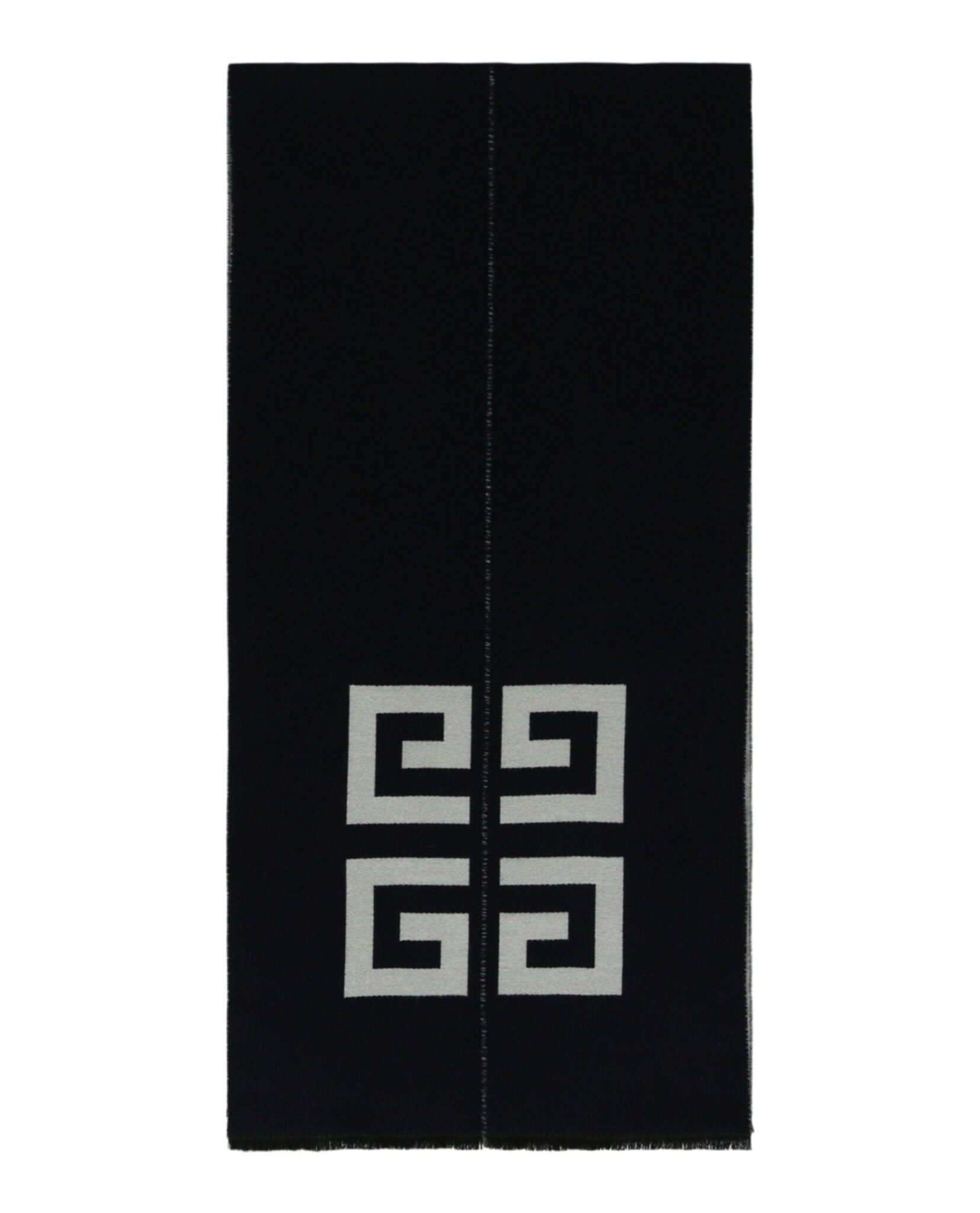 Givenchy Split Logo Scarf Navy-GV4518-J5403-2-40009-NS Accessories - Tophatter Daily Deals