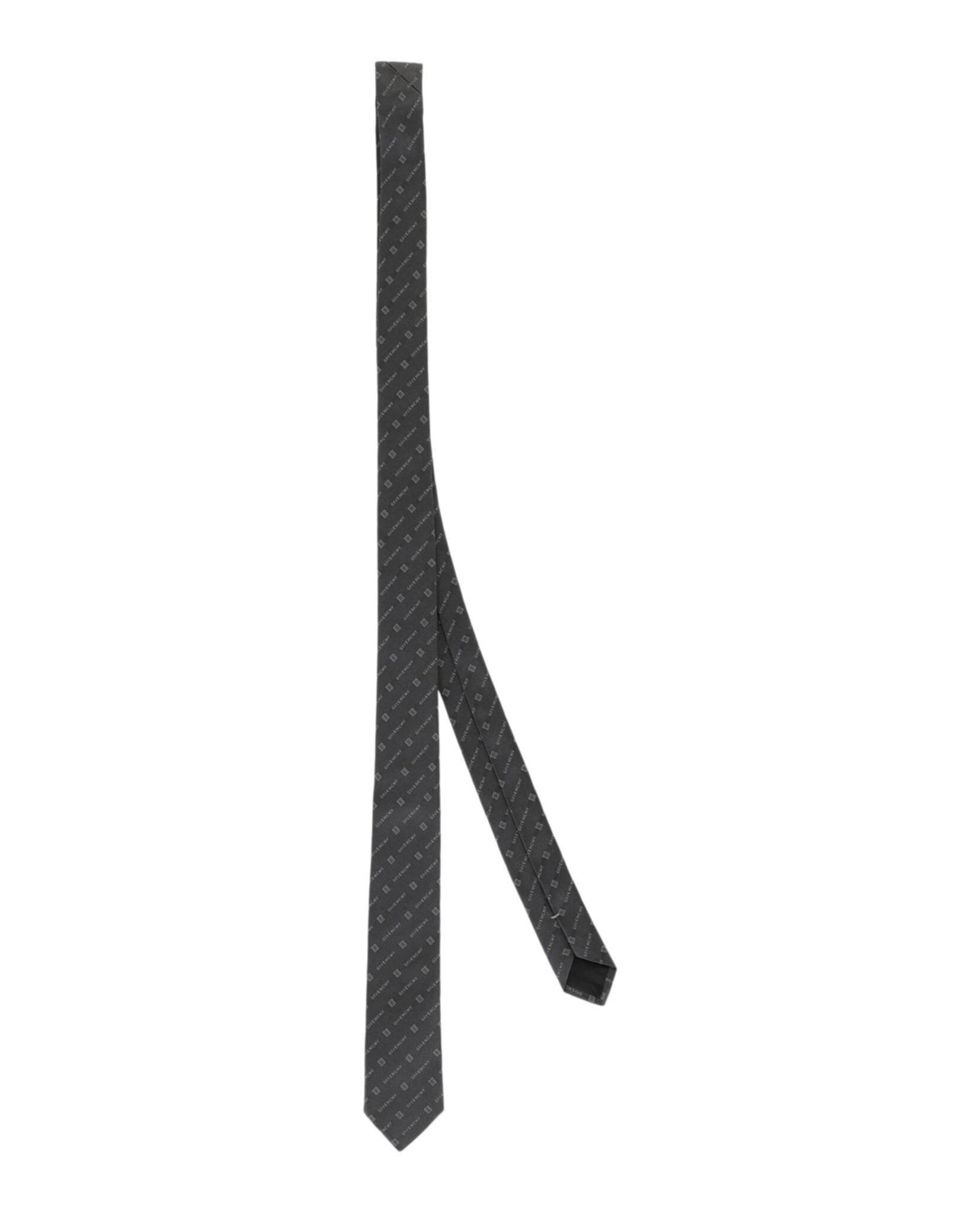 Givenchy Diagonal Logo Silk Tie Ties - Tophatter Daily Deals