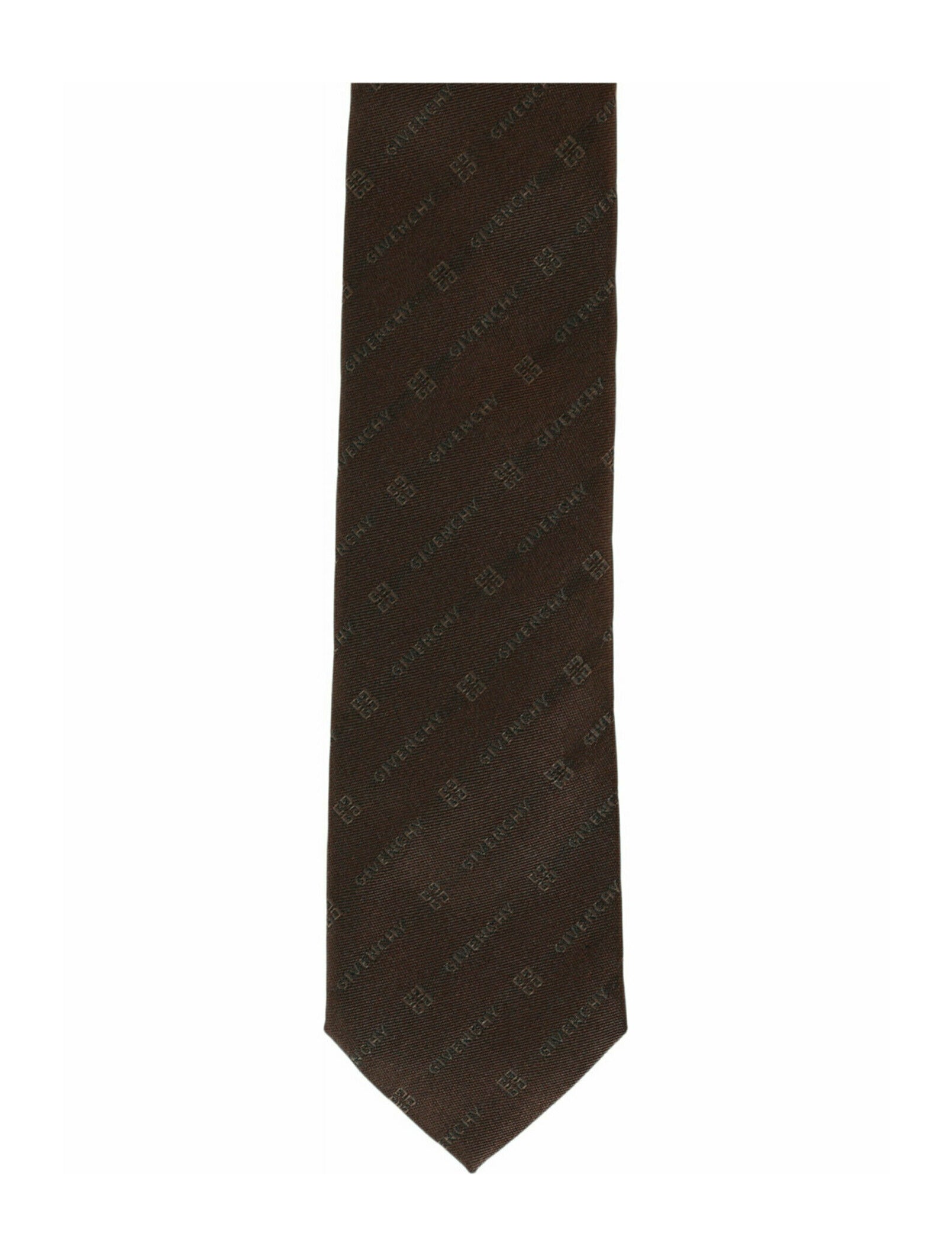 Givenchy Diagonal Logo Silk Tie Ties - Tophatter Daily Deals