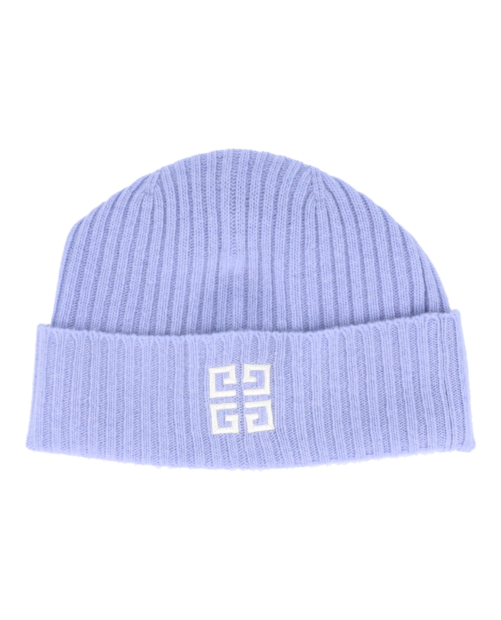 Givenchy Ribbed Embroidered Logo Beanie Headwear - Tophatter Daily Deals