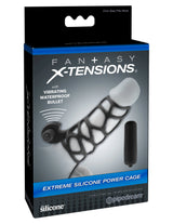 Fantasy X-Tensions Extreme Silicone Power Cage – Silicone Cock Cage > Sex Toys For Men > Penis Sleeves - Tophatter Daily Deals