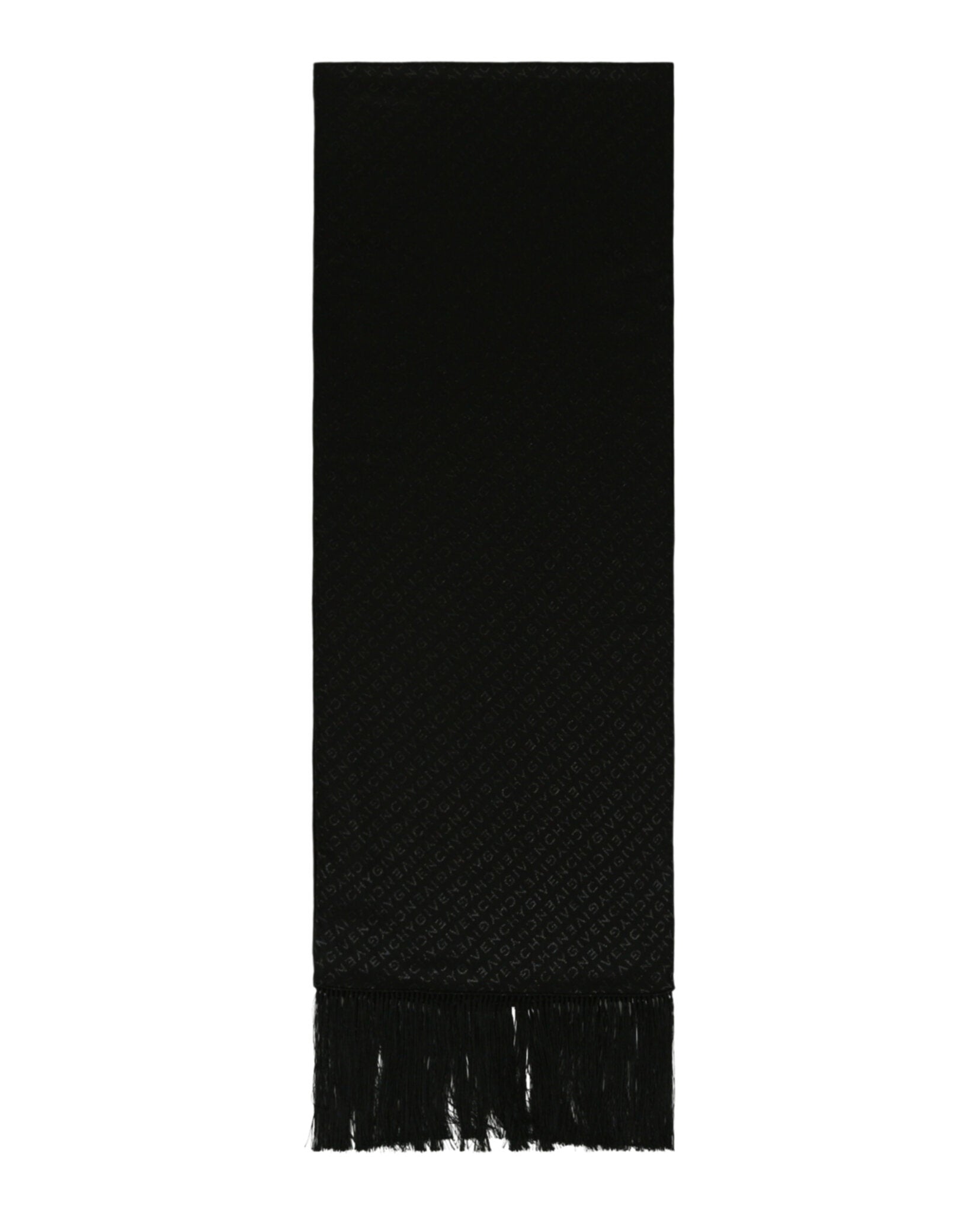Givenchy Diagonal Logo Evening Scarf Black-GW3518-J5483-1-00002-NS Accessories - Tophatter Daily Deals